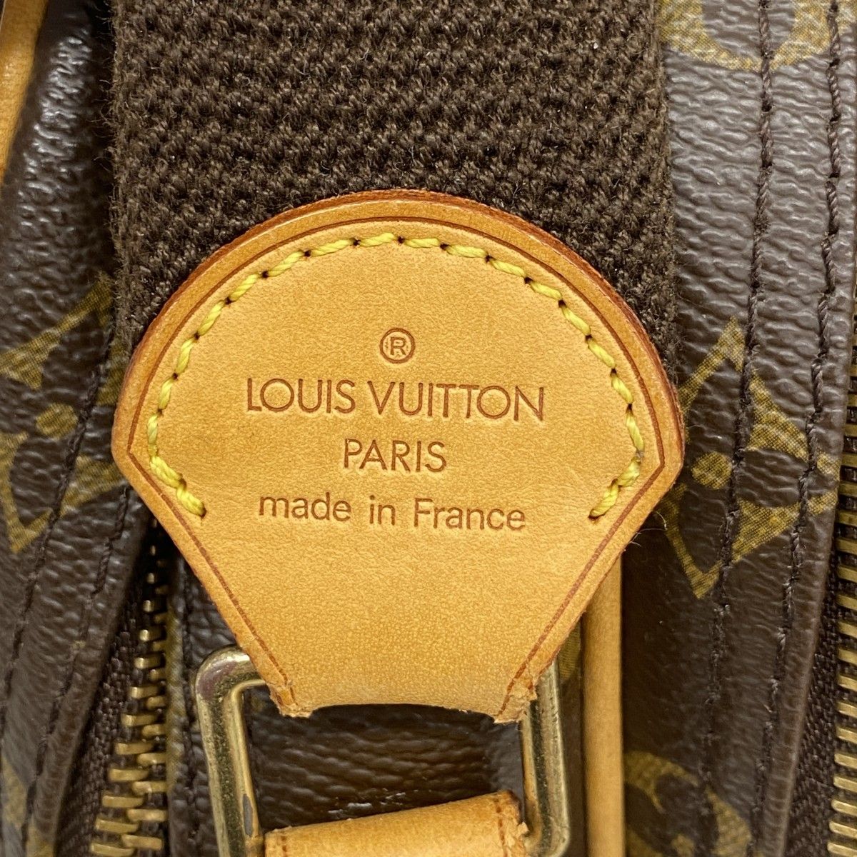 Louis Vuitton Shoulder Bag Monogram Reporter PM Brown — view 5