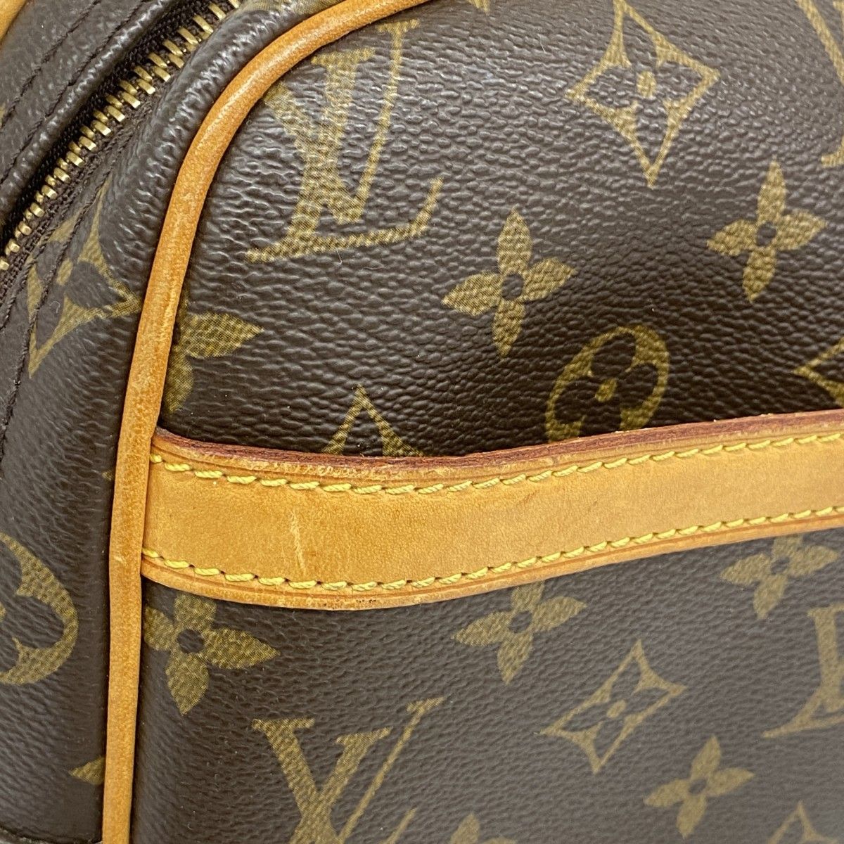 Louis Vuitton Shoulder Bag Monogram Reporter PM Brown — view 7
