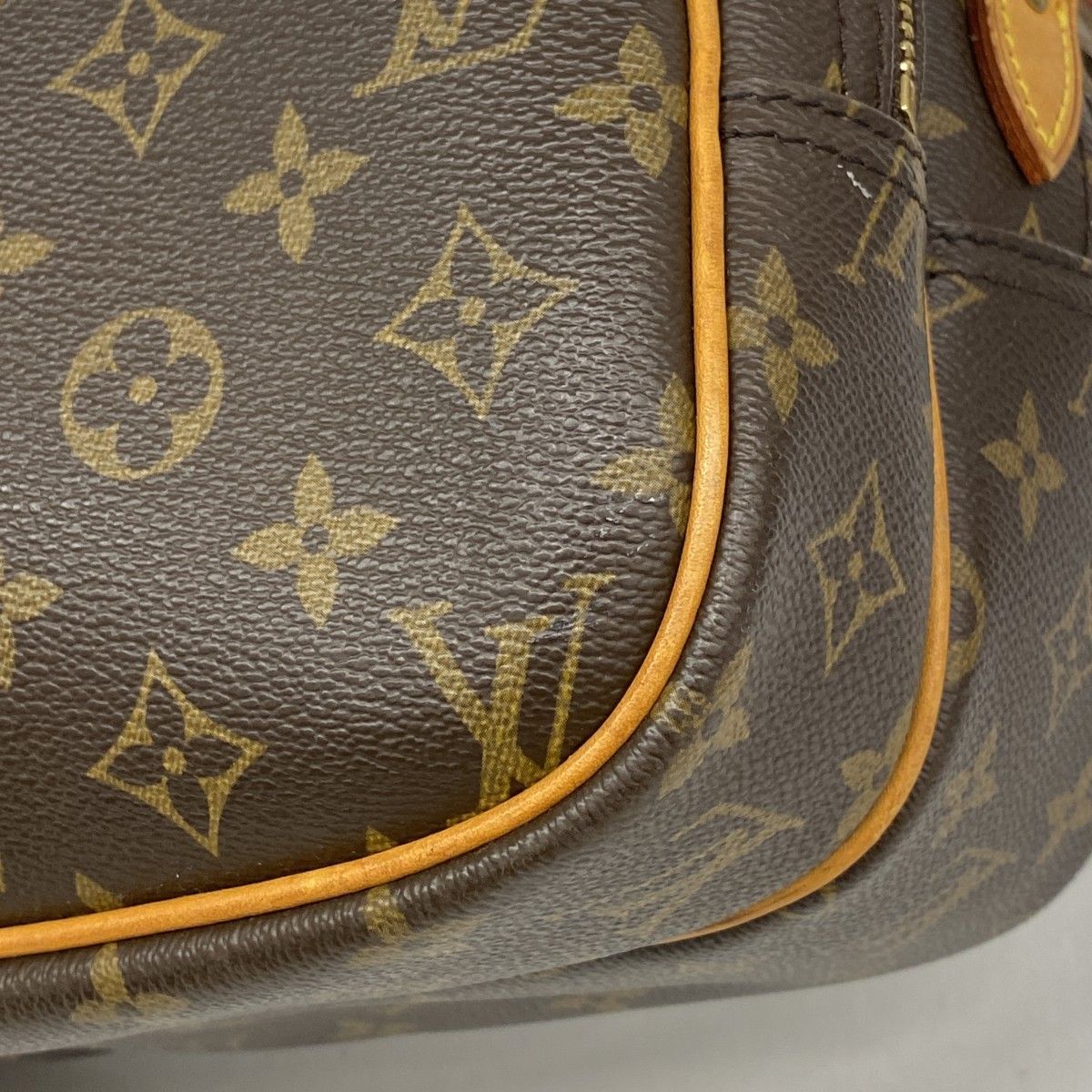 Louis Vuitton Shoulder Bag Monogram Reporter PM Brown — view 8