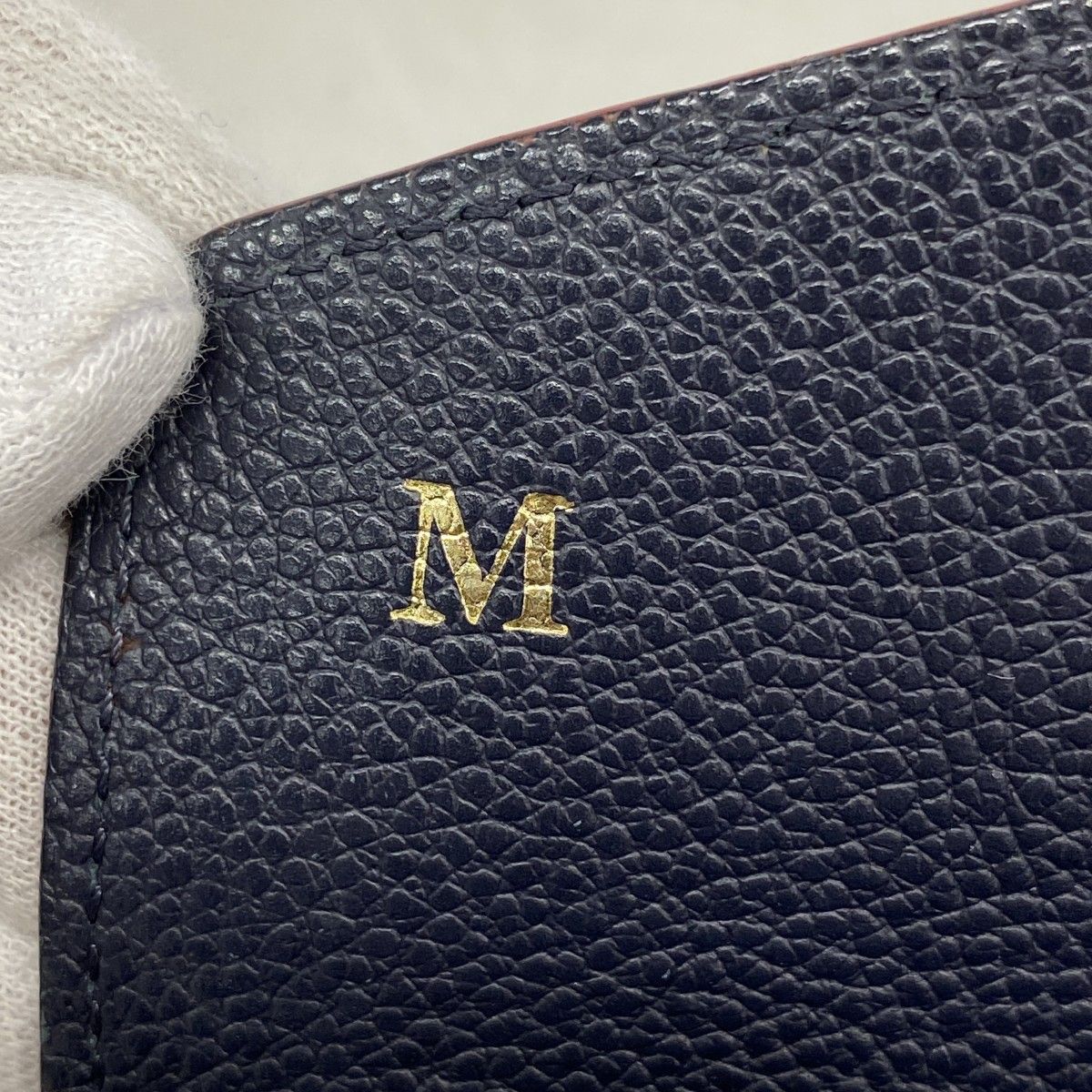 Louis Vuitton Wallet Monogram Empreinte Portefeuille Sarah Marine — view 5
