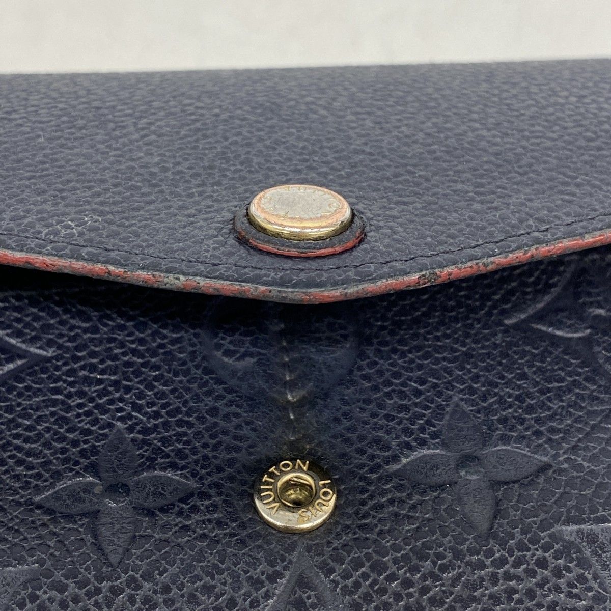 Louis Vuitton Wallet Monogram Empreinte Portefeuille Sarah Marine — view 8