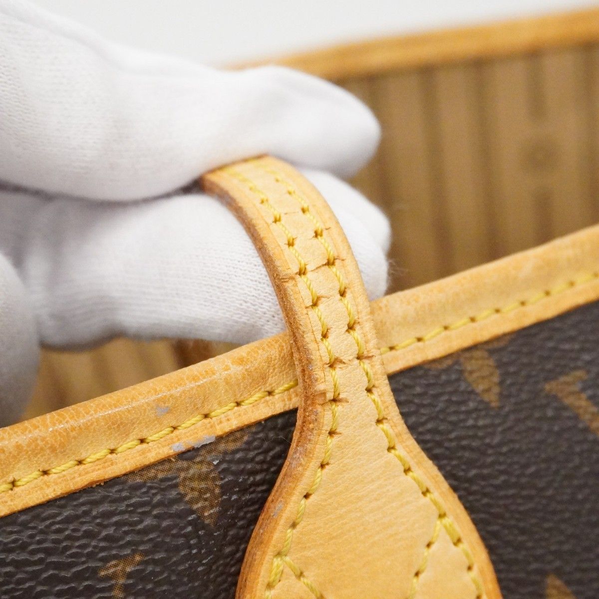 Louis Vuitton Tote Monogram Neverfull MM Brown — view 9