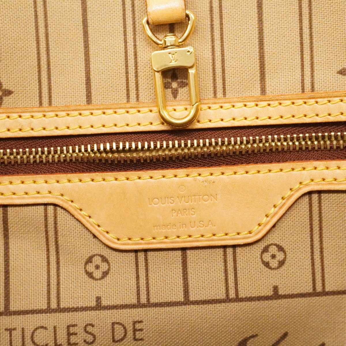 Louis Vuitton Tote Monogram Neverfull MM Brown — view 5