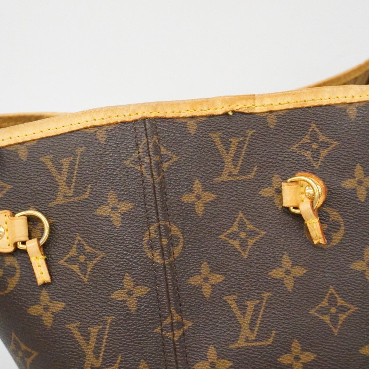 Louis Vuitton Tote Monogram Neverfull MM Brown — view 6