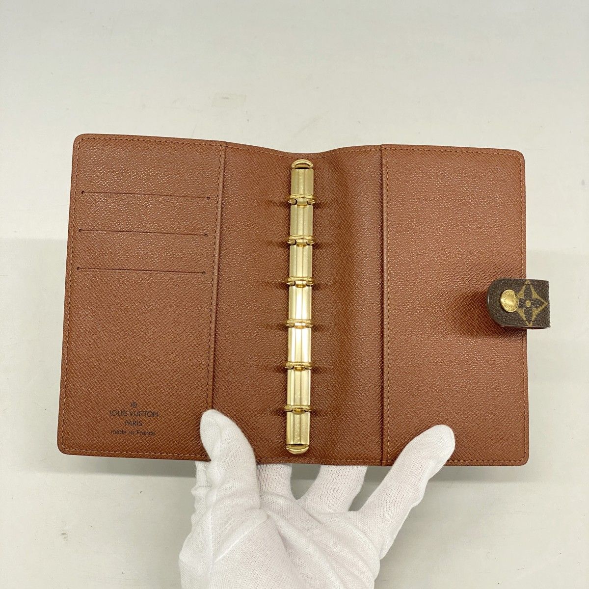 Louis Vuitton Notebook Cover Monogram Agenda PM Brown — view 4