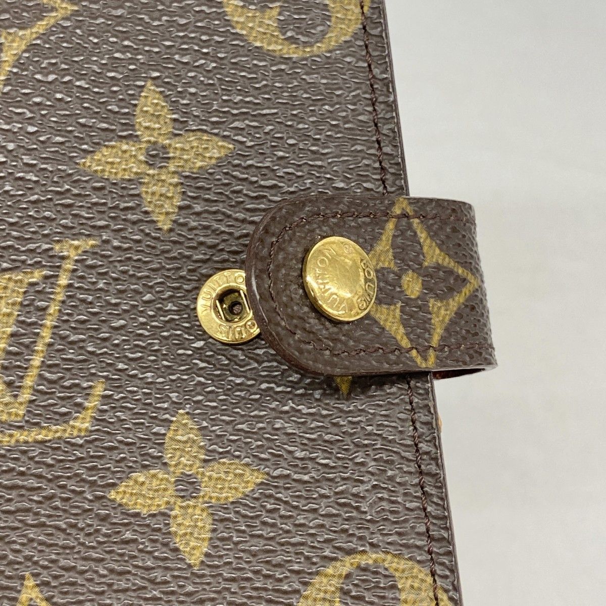 Louis Vuitton Notebook Cover Monogram Agenda PM Brown — view 9
