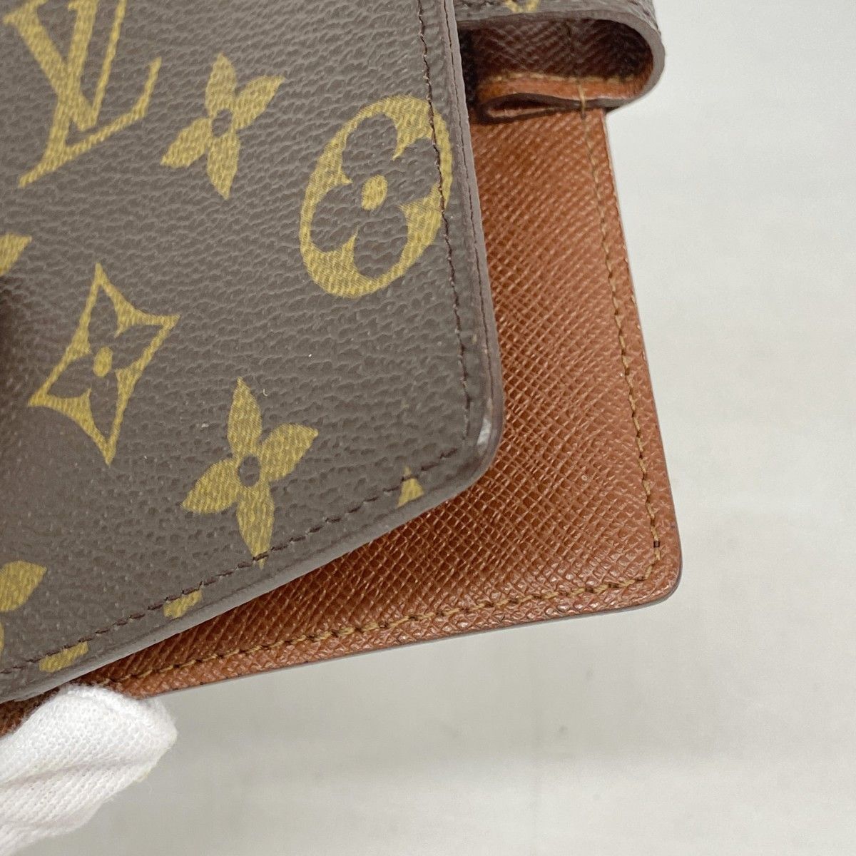 Louis Vuitton Notebook Cover Monogram Agenda PM Brown — view 7