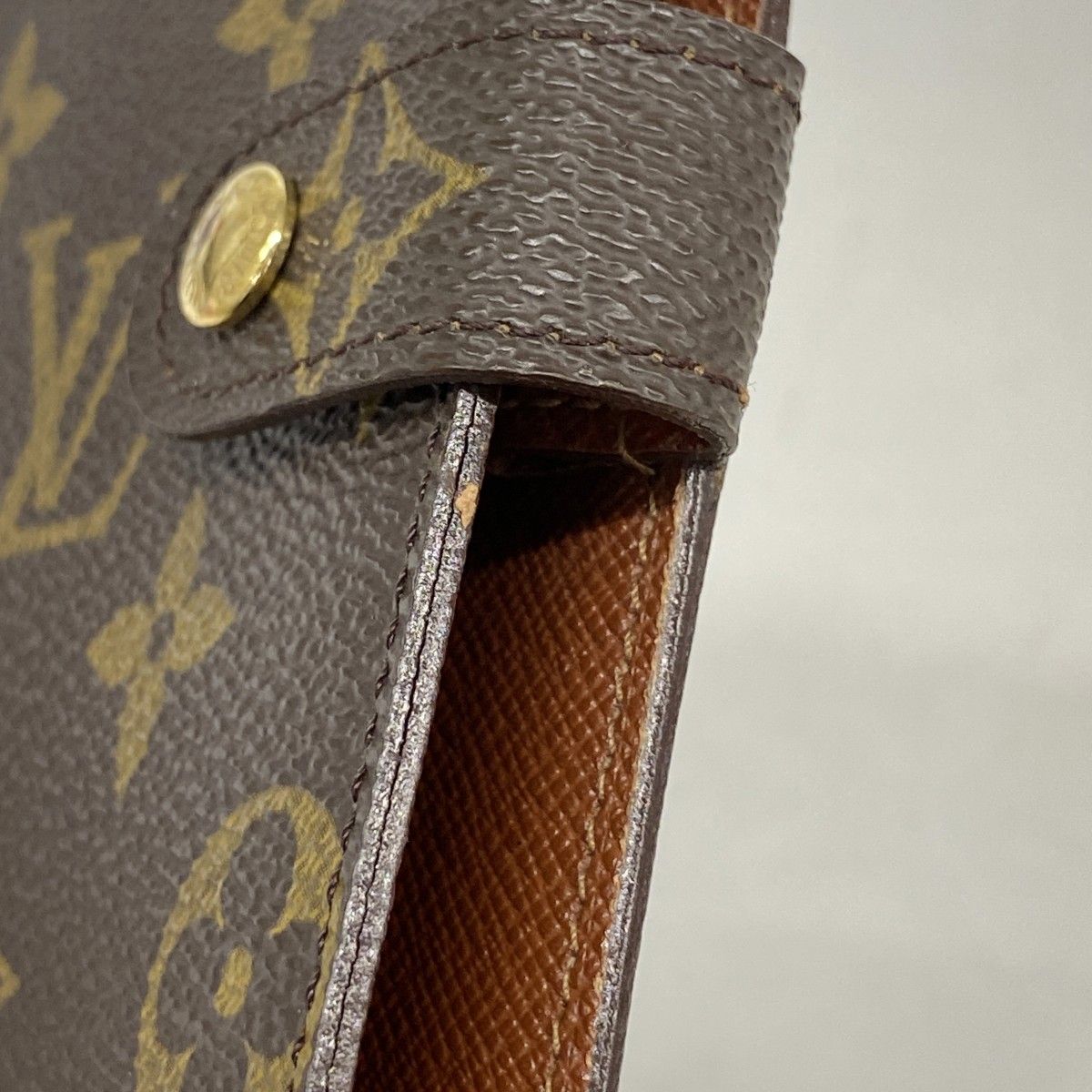 Louis Vuitton Notebook Cover Monogram Agenda PM Brown — view 6