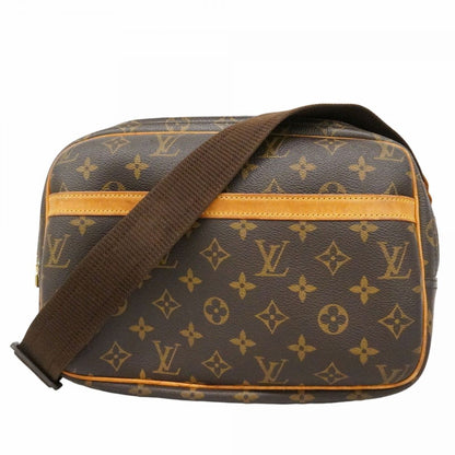 Louis Vuitton Shoulder Bag Monogram Reporter PM Brown