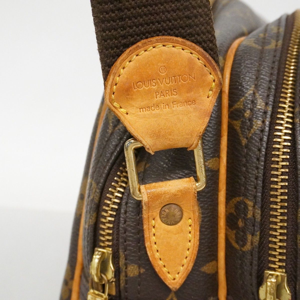 Louis Vuitton Shoulder Bag Monogram Reporter PM Brown — view 5