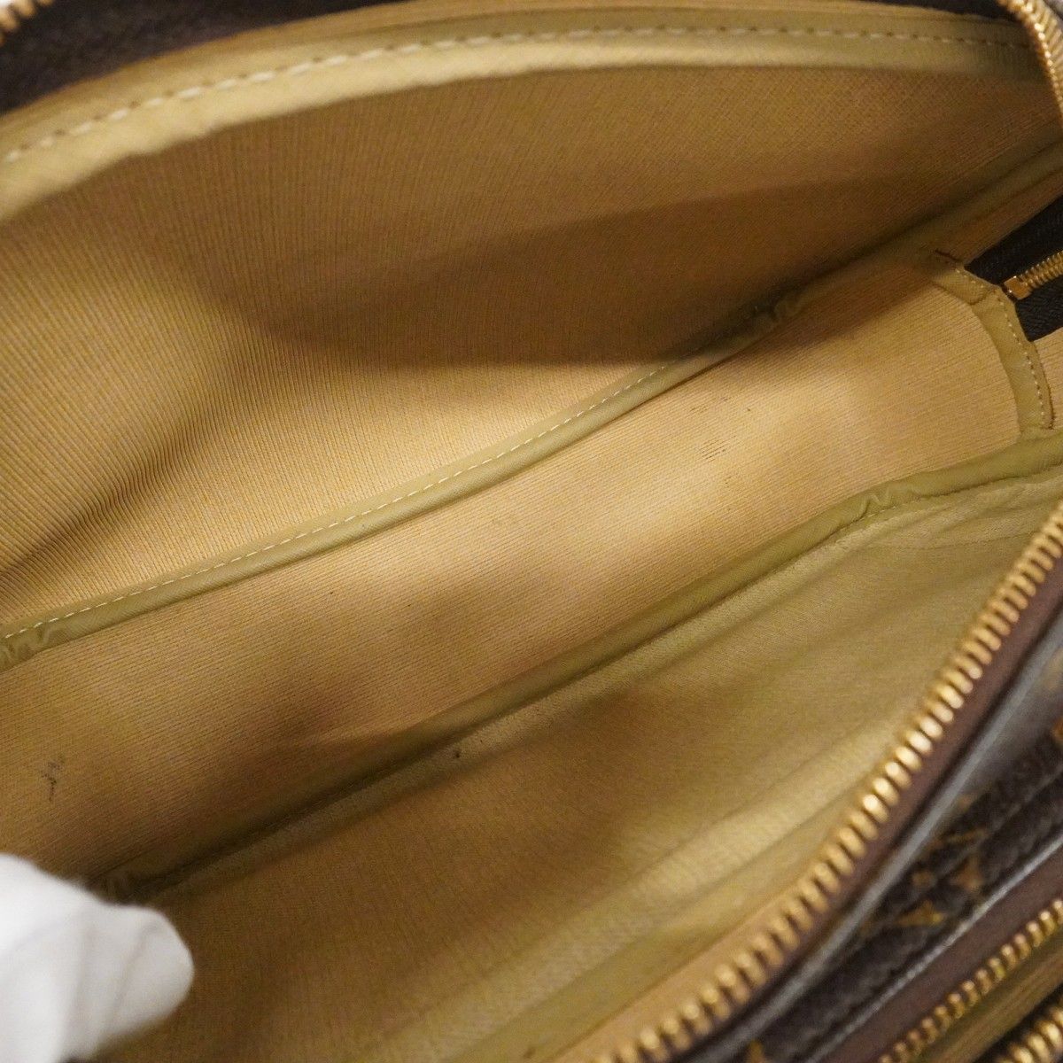 Louis Vuitton Shoulder Bag Monogram Reporter PM Brown — view 4