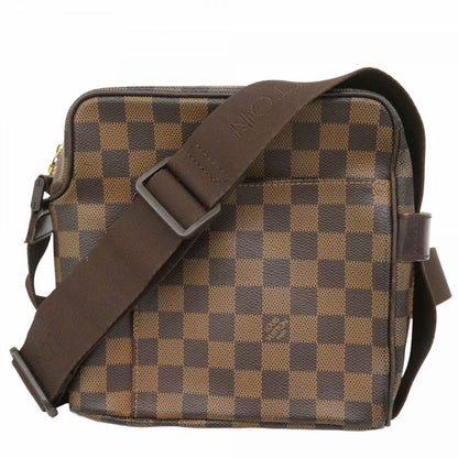Louis Vuitton Shoulder Bag Damier Olaf PM Ebene