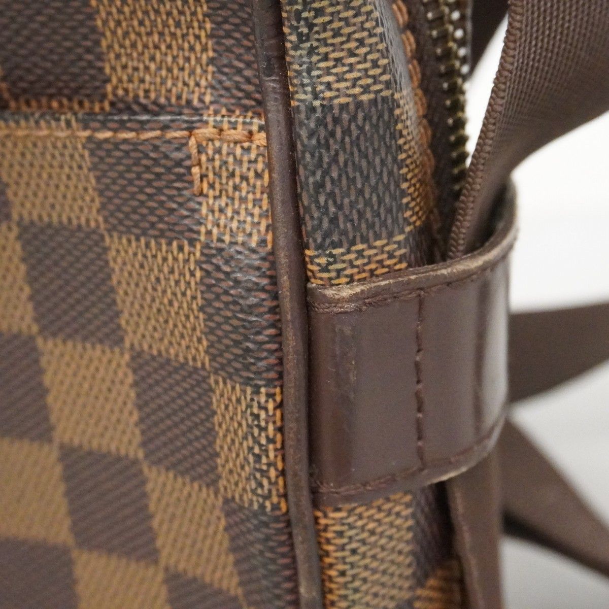 Louis Vuitton Shoulder Bag Damier Olaf PM Ebene — view 8