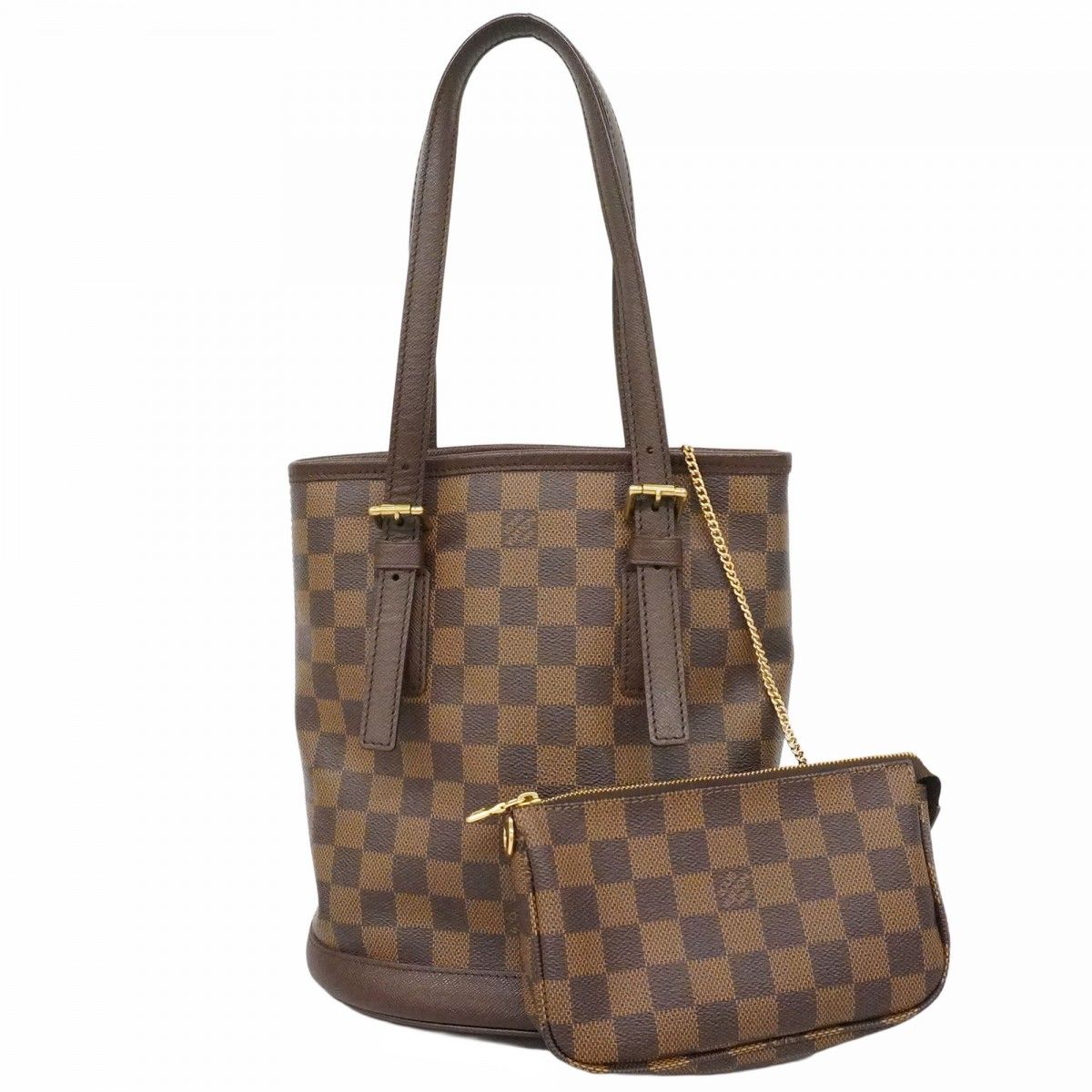 Louis Vuitton Tote Damier Marais Ebene