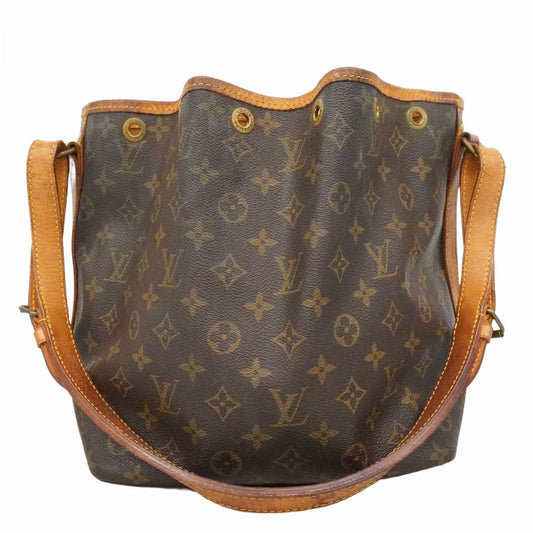 Louis Vuitton Shoulder Bag Monogram Petit Noe Brown