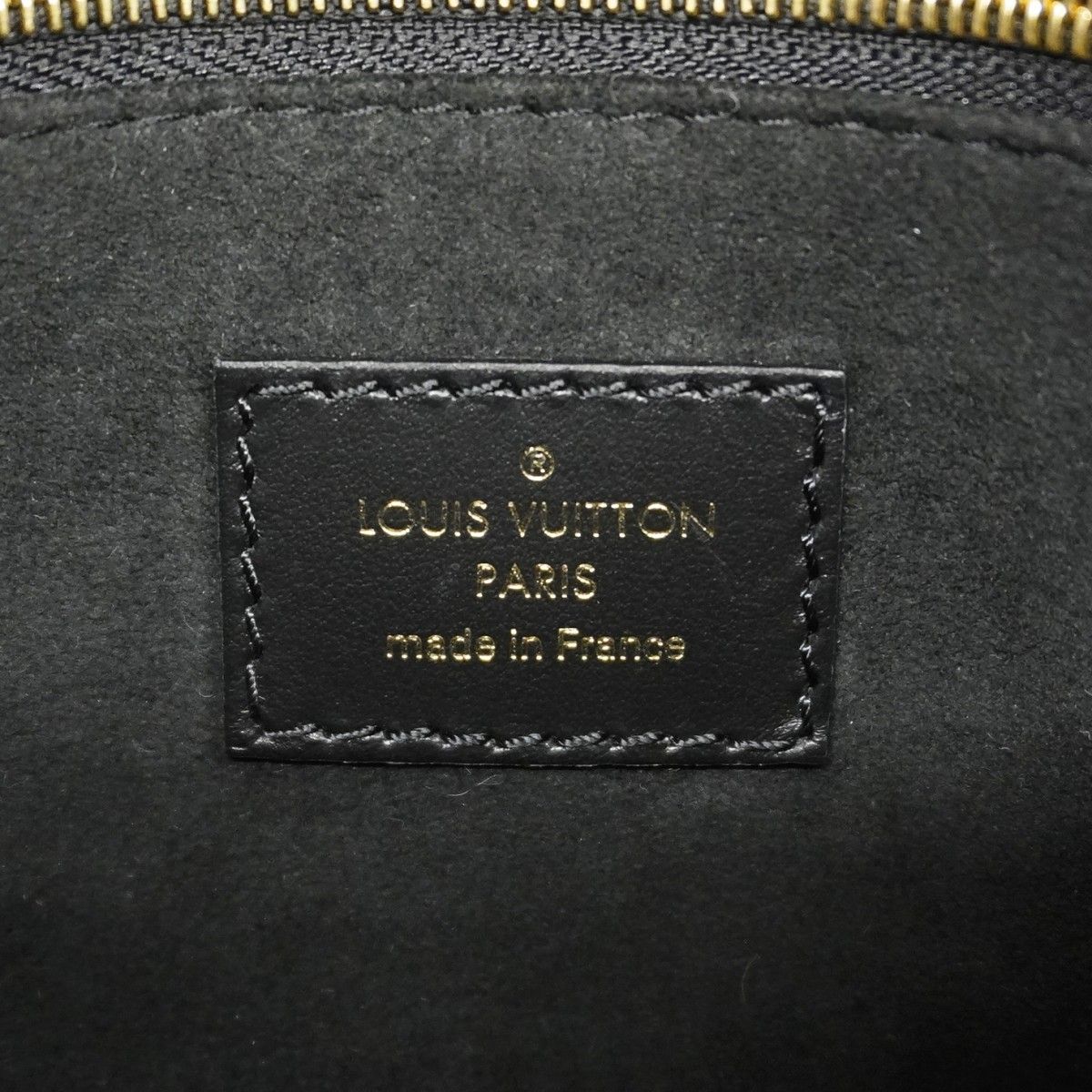 Louis Vuitton Handbag Monogram Empreinte On The Go PM Noir 2-Way — view 5
