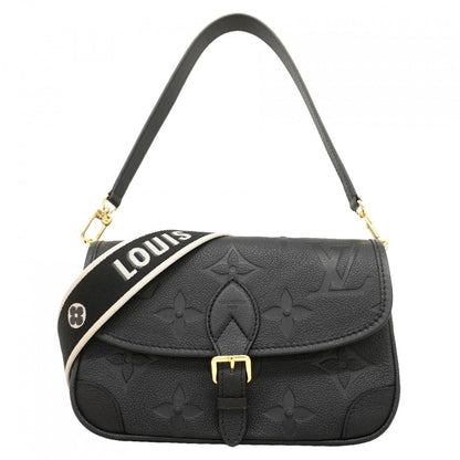 Louis Vuitton Shoulder Bag Monogram Empreinte Diane Noir 2-Way