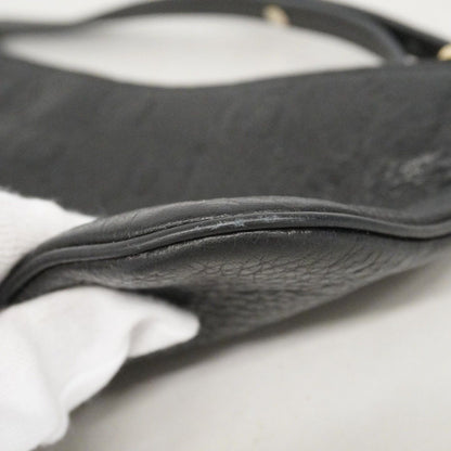 Gucci Shoulder Bag Guccissima Leather Black Champagne Gold — view 6