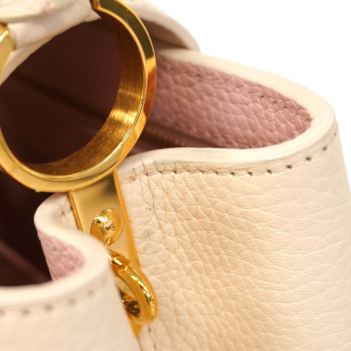 Louis Vuitton Handbag Capucines BB Cream 2-Way — view 8