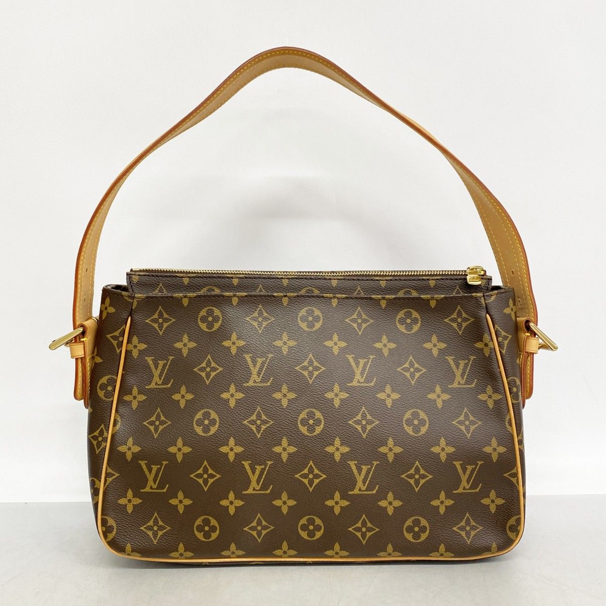 Louis Vuitton Shoulder Bag Monogram Viva Cite GM Brown — view 9