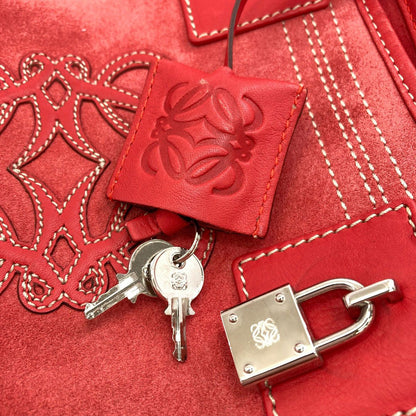 Loewe Amazona Handbag Suede — view 9