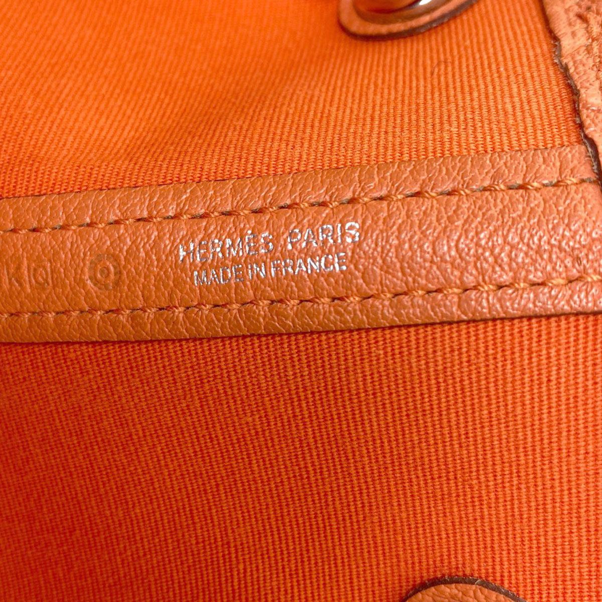Hermes Garden Party PM Silver Handbag Toile — view 6