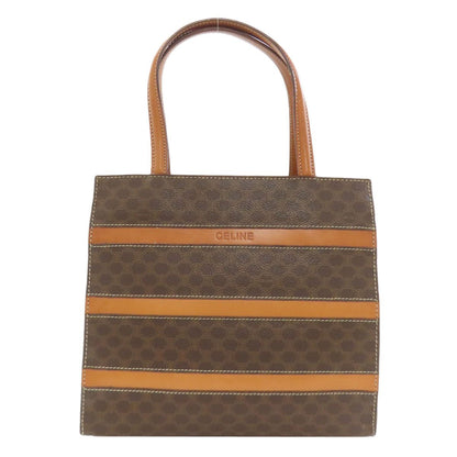 Celine Macadam Handbag Brown