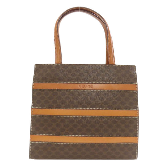 Celine Macadam Handbag Brown