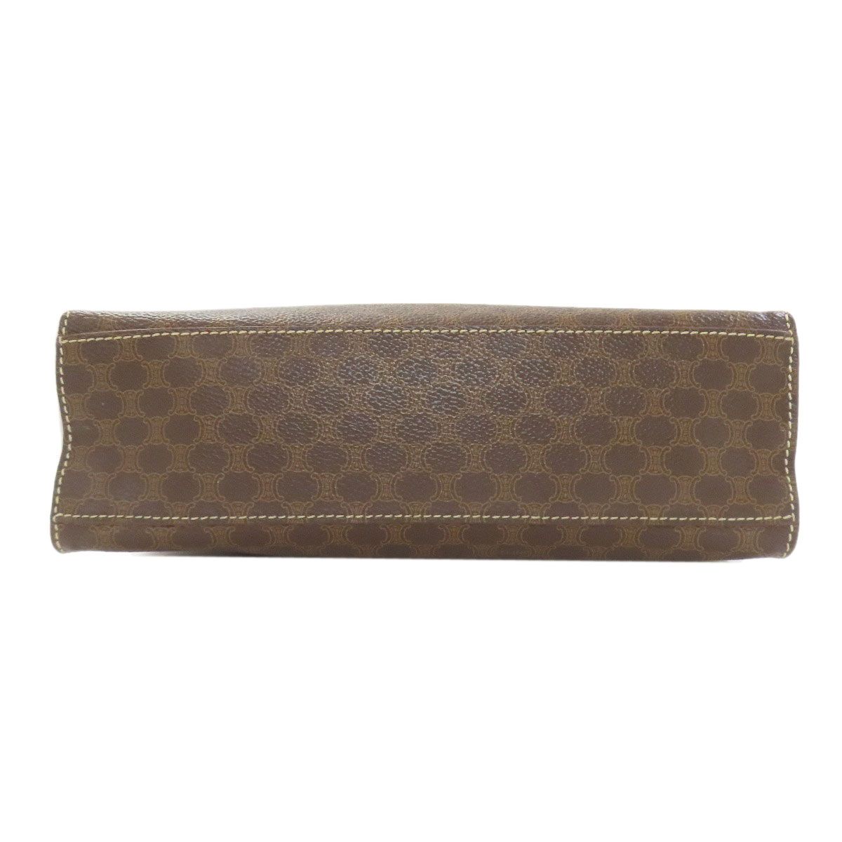 Celine Macadam Handbag Brown — view 4