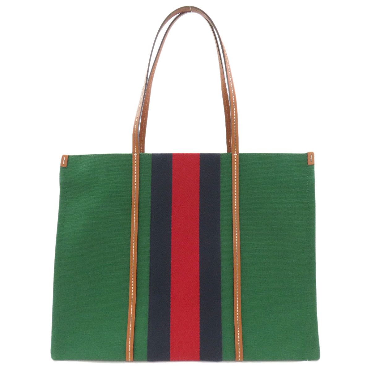 Gucci Interlocking 2-Way Tote Canvas Leather — view 2