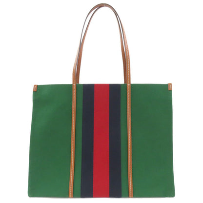 Gucci Interlocking 2-Way Tote Canvas Leather — view 2
