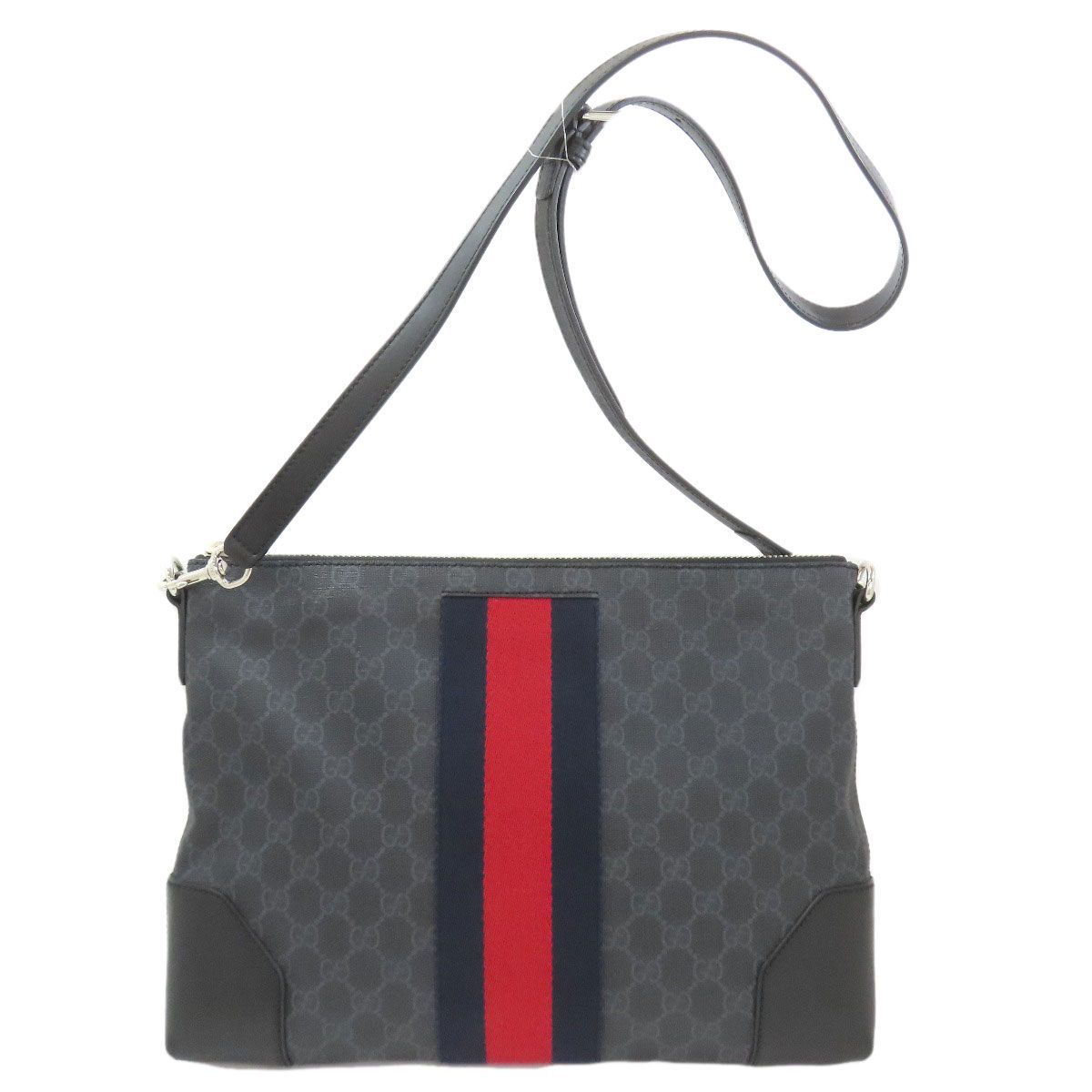 Gucci Long Shoulder GG Supreme Bag Canvas