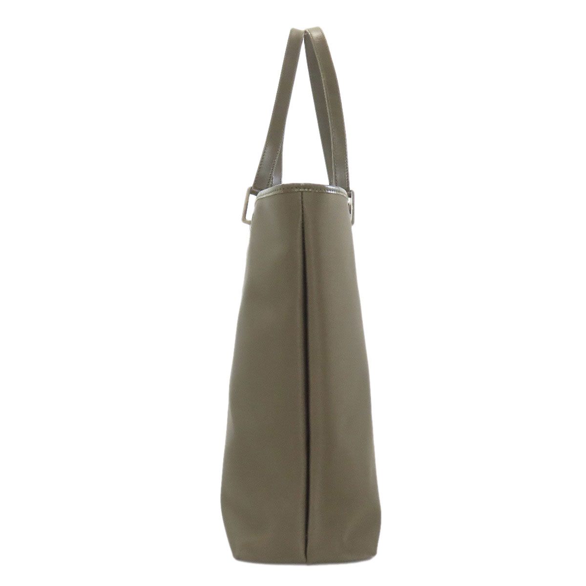 Gucci 002 Logo Tote Nylon Leather — view 3