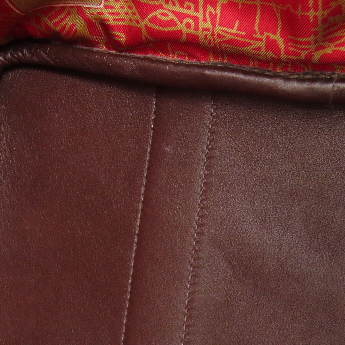 Hermes Garden TPM Havana Handbag Swift — view 8