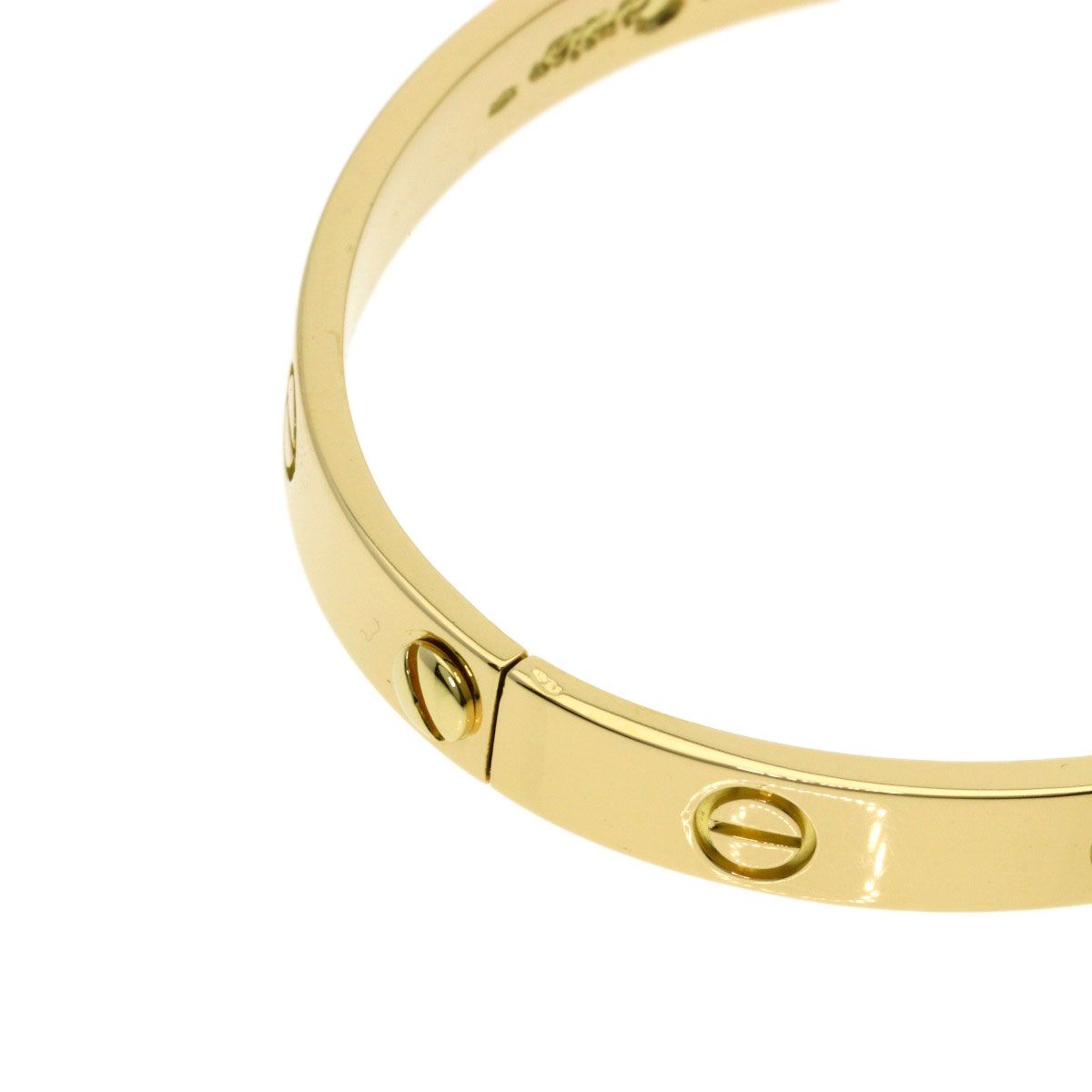 Cartier Love Bracelet Driver 17 18k Yellow Gold — view 8