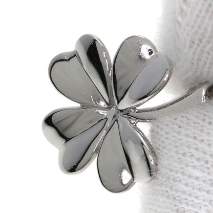 Chanel Coco C Logo Clover Charm Bracelet 18k White Gold — view 9