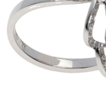 Chanel Camellia Diamond 51 Ring 18k White Gold — view 8
