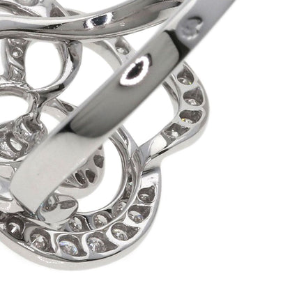 Chanel Camellia Diamond 51 Ring 18k White Gold — view 7