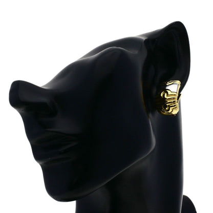 Bvlgari Parentesi Earrings 18k Yellow Gold SS — view 5