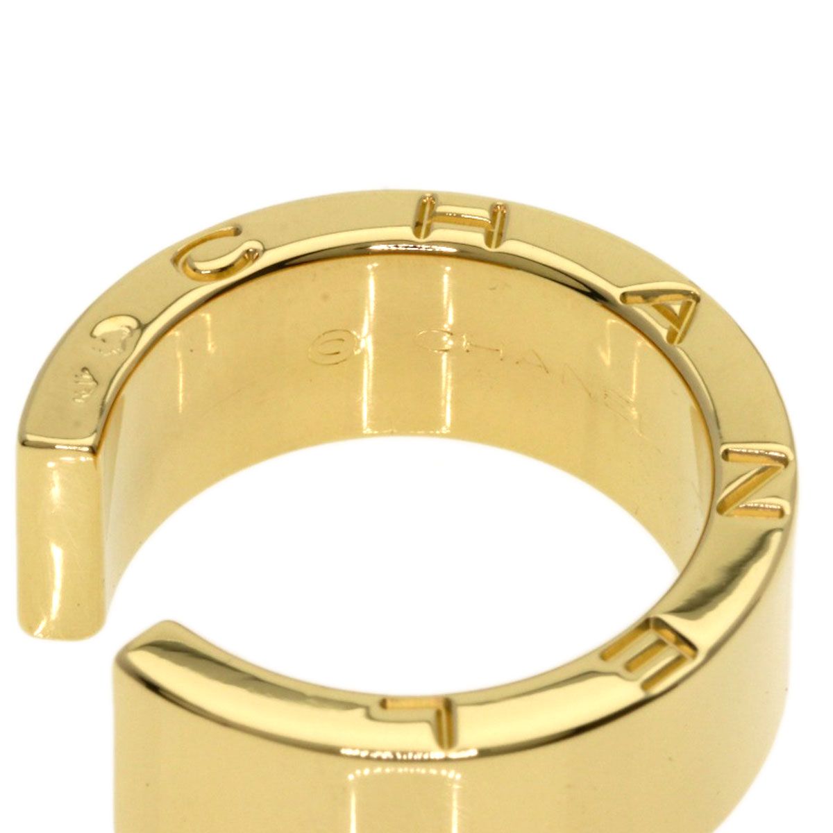 Chanel Signature Ring 18k Yellow Gold — view 5
