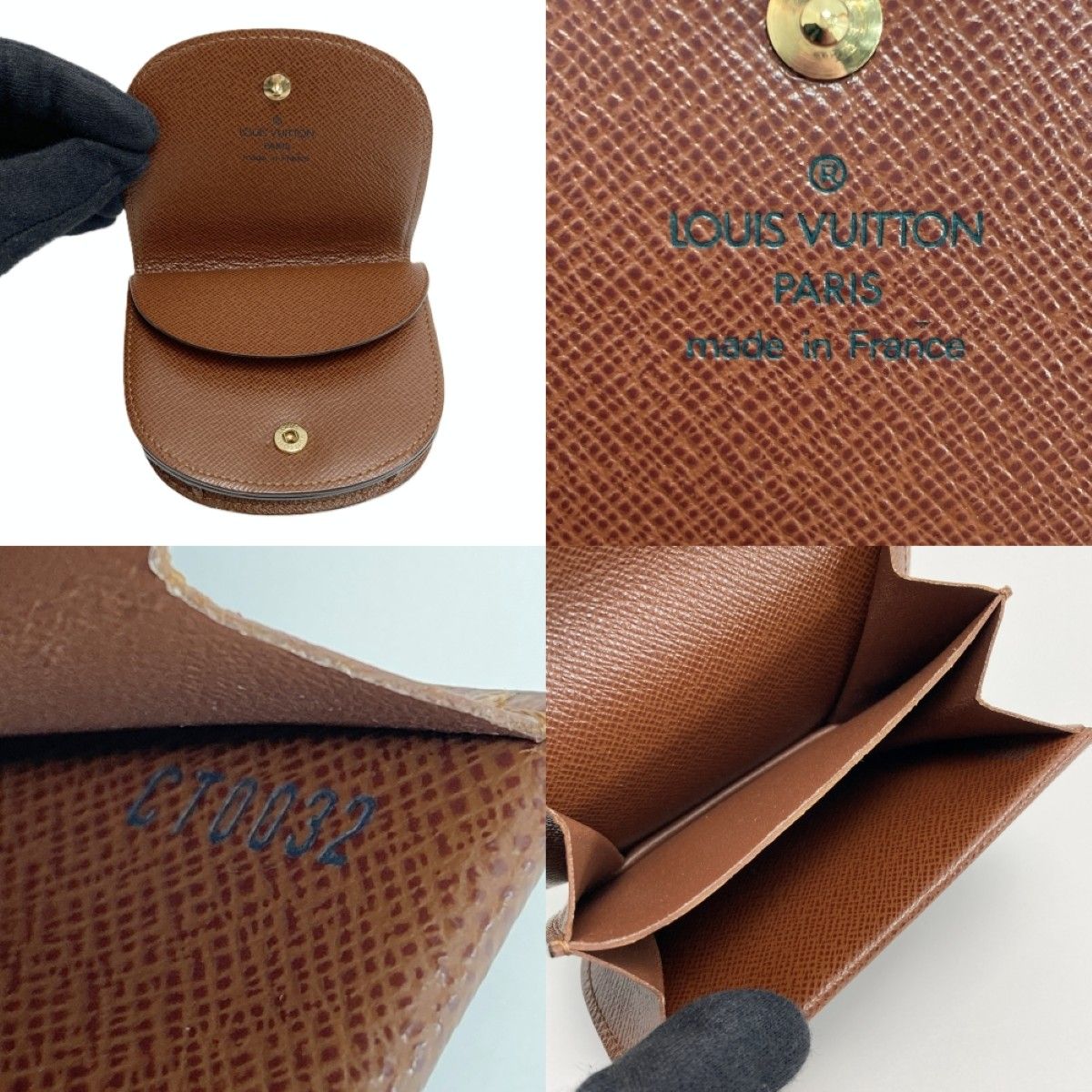 Louis Vuitton Monogram Porte-Monnaie Guze Coin Purse — view 4