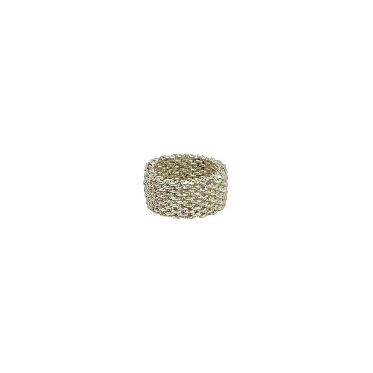 Tiffany & Co Vintage Somerset Ring 925 Sterling Silver — view 5