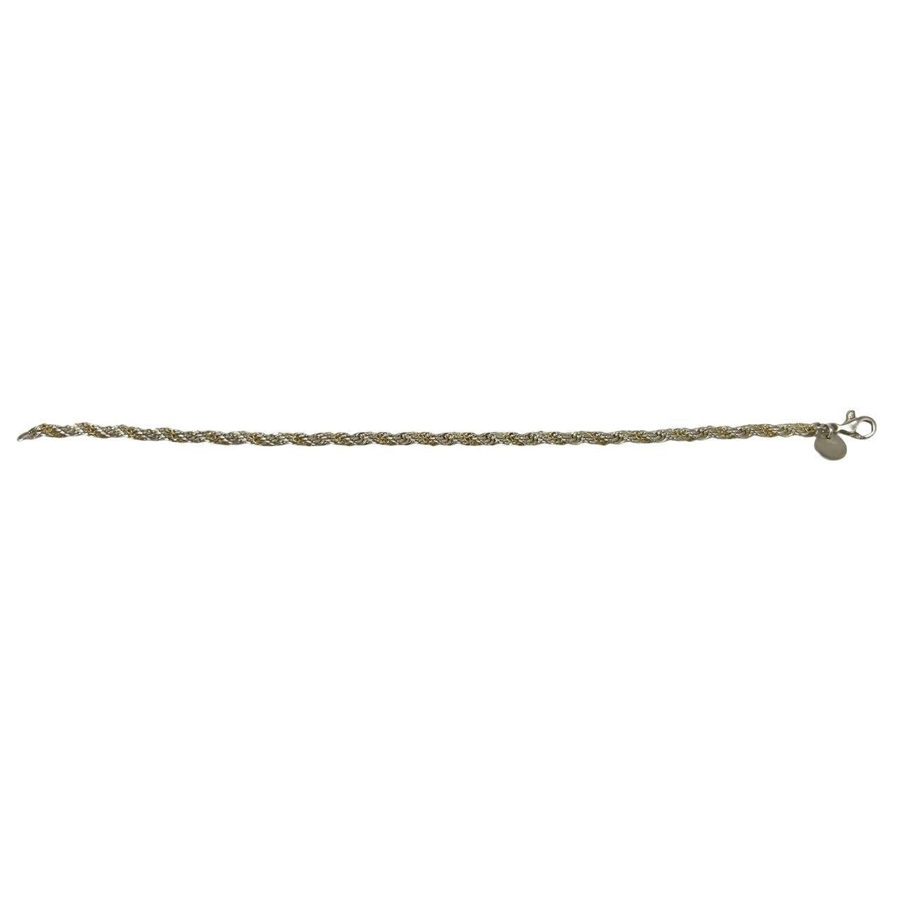Tiffany & Co Twist Loop Bracelet 925 Sterling Silver Gold — view 5