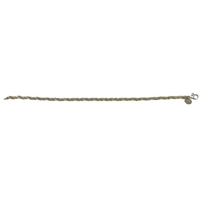 Tiffany & Co Twist Loop Bracelet 925 Sterling Silver Gold — view 5
