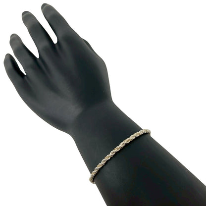 Tiffany & Co Twist Loop Bracelet 925 Sterling Silver Gold — view 2