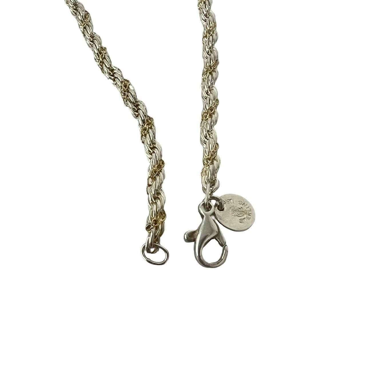 Tiffany & Co Twist Loop Bracelet 925 Sterling Silver Gold — view 4