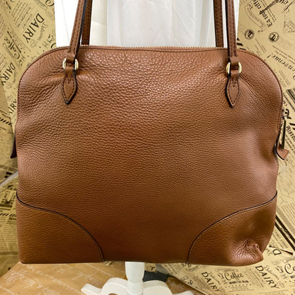 Gucci Handbag Leather Brown Travel Business — view 2