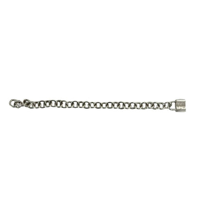Tiffany & Co Padlock Bracelet 925 Sterling Silver Chain — view 6