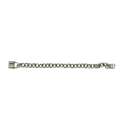 Tiffany & Co Padlock Bracelet 925 Sterling Silver Chain — view 5