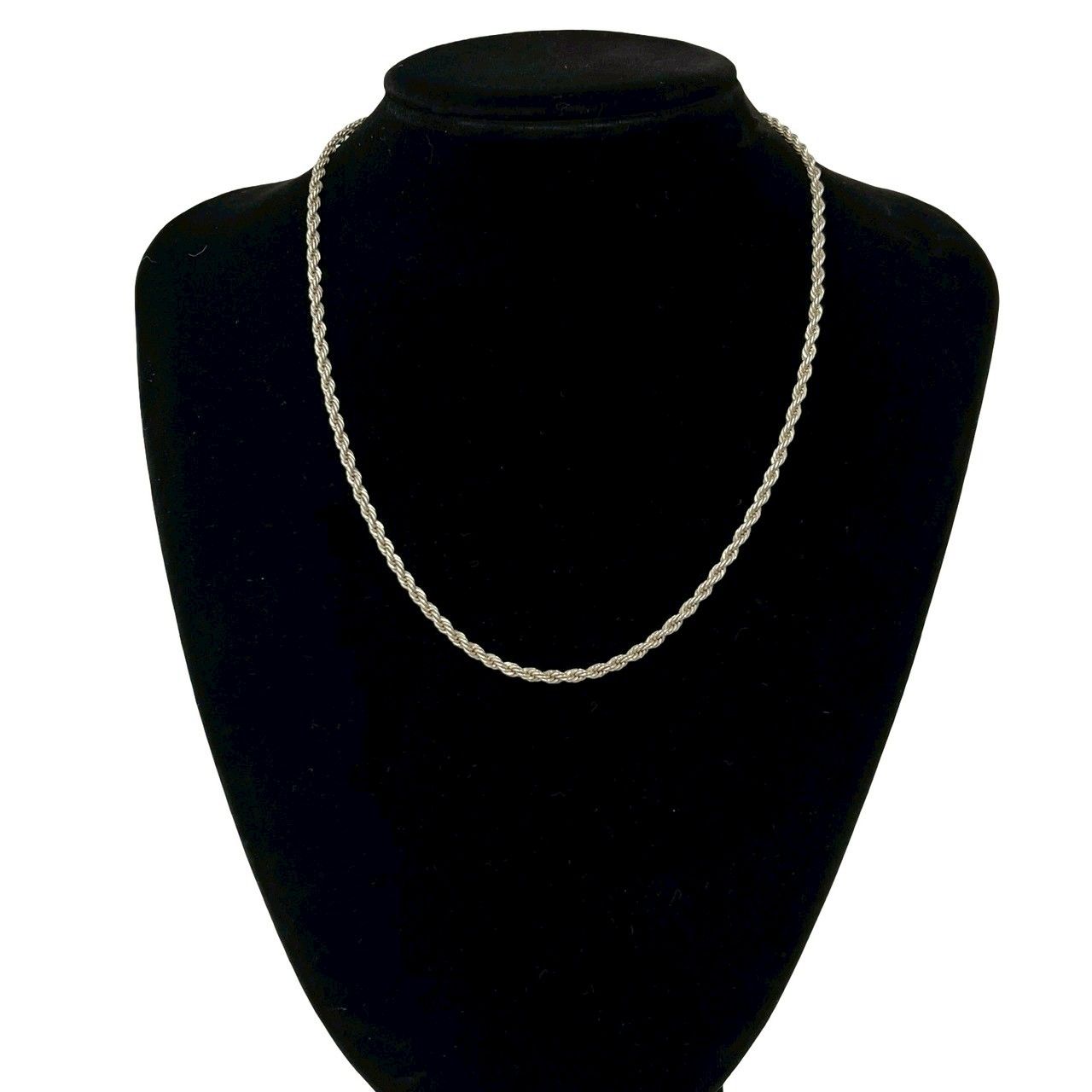 Tiffany & Co Vintage Twist Necklace 925 Sterling Silver — view 2